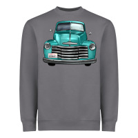 Storm western truck front view Heavyweight Sweatshirt - FaDigitalArtStudio