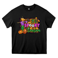 Black it's spooky season halloween Heavy Core Tee - Artiststas
