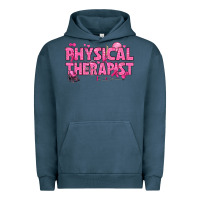 Pigment Midnight Navy breast cancer physical therapist Urban Hoodie - texasbilliewilder