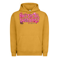 Pigment Peanut Butter breast cancer physical therapist Urban Hoodie - texasbilliewilder