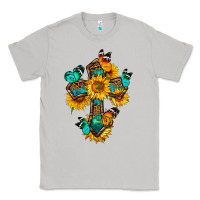 Moon Dust cross with butterfly Classic Tee - BundleAndBundleShop