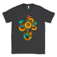 Smoke cross with butterfly Classic Tee - BundleAndBundleShop
