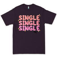 Plum single single single af Premium Tee - MaliasSmallBusiness