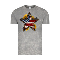 Cloud Rock western 4th of july star Vintage Tee - HRA Design Shop