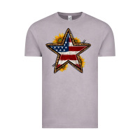 Vintage Zinc western 4th of july star Vintage Tee - HRA Design Shop