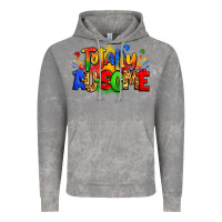 Cloud Rock totally ausome autism Vintage Hoodie - Zillion Design Studio