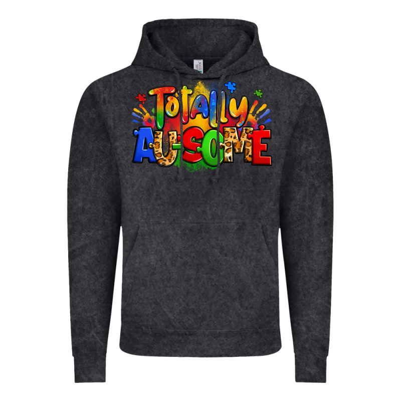 Totally Ausome Autism Vintage Hoodie by Zillion Design Studio | Teevron