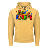 Vintage Mustard totally ausome autism Vintage Hoodie - Zillion Design Studio