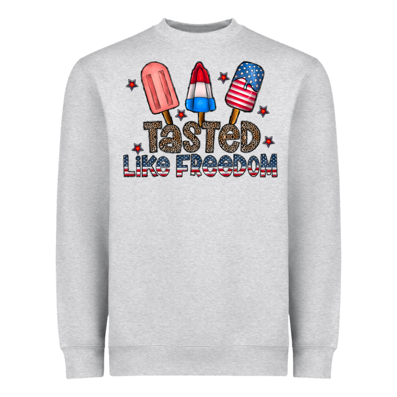 Tasted Like Freedom Heavyweight Sweatshirt by CowhideDigitalArt | Teevron