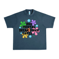 Midnight Navy one mental break down later Urban Heavy Tee - JahusDesignShop