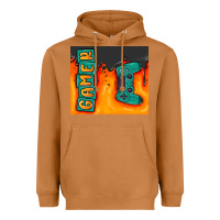 Meerkat gamer Heavyweight Hoodie - MaliasSmallBusiness