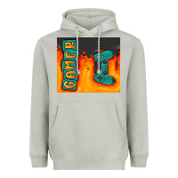 Moon Dust gamer Heavyweight Hoodie - MaliasSmallBusiness