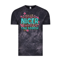 Cloud Black i'll try to be nicer if you'll try ti be smarter Vintage Tee - AdoDesignShop