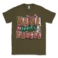 Army Green mama needs coffee mother's day Classic Tee - Jasminsmagicworld