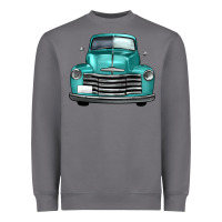 Storm western truck front view Heavyweight Sweatshirt - FaDigitalArtStudio