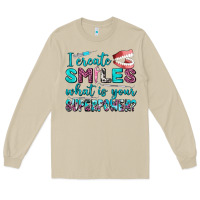 Mushroom i create smile what is your superpower Long Sleeve Tee - AdoDesignShop