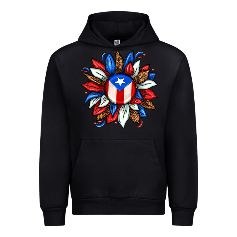 Puerto Rico Sunflower Urban Hoodie by texasbilliewilder | Teevron