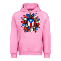 Fuchsia Pink puerto rico sunflower Urban Hoodie - texasbilliewilder