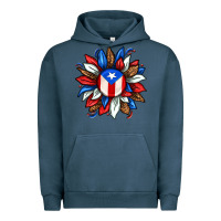 Pigment Midnight Navy puerto rico sunflower Urban Hoodie - texasbilliewilder