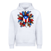 White puerto rico sunflower Urban Hoodie - texasbilliewilder