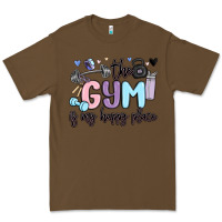 Cacao the gym is my happy place Premium Tee - MaliasSmallBusiness