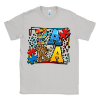 Moon Dust autism leopard frame para Classic Tee - LillyAllenDesigns
