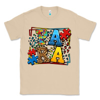 Mushroom autism leopard frame para Classic Tee - LillyAllenDesigns
