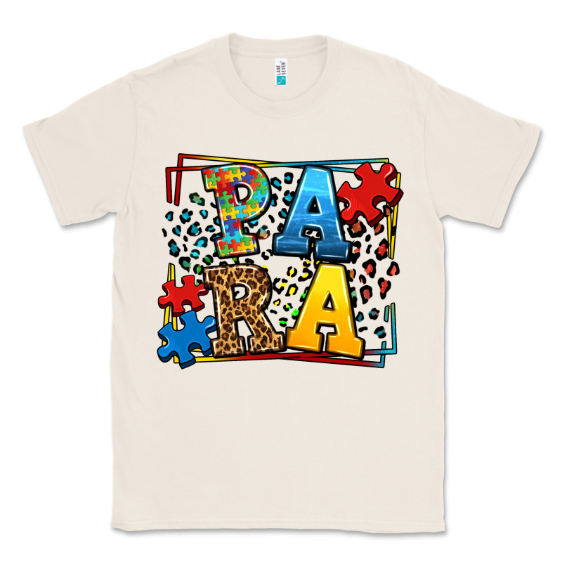 Autism Leopard Frame Para Classic Tee by LillyAllenDesigns | Teevron