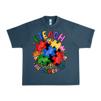 Midnight Navy i teach au some kids Urban Heavy Tee - JahusDesignShop