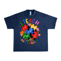 Navy i teach au some kids Urban Heavy Tee - JahusDesignShop