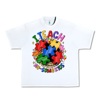 White i teach au some kids Urban Heavy Tee - JahusDesignShop