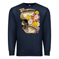Navy kinda emotional kinda emotionless Premium Sweatshirt - MaliasSmallBusiness