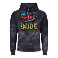 Cloud Black all american dude Vintage Hoodie - Zillion Design Studio