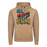 Vintage Coffee all american dude Vintage Hoodie - Zillion Design Studio