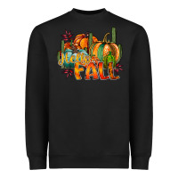Black hallo fall Heavyweight Sweatshirt - RacoonDesign