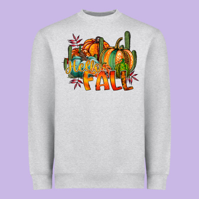 Hallo Fall Heavyweight Sweatshirt Designed By Racoondesign