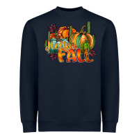 Navy hallo fall Heavyweight Sweatshirt - RacoonDesign