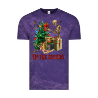 Skeleton Tis The Season Vintage Tee | Teevron