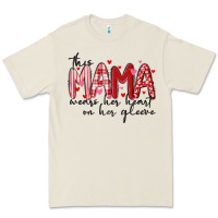 Bone this mama wears her heart on her gleeve Premium Tee - MaliasSmallBusiness