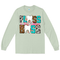 Matcha floss boss Long Sleeve Tee - AdoDesignShop