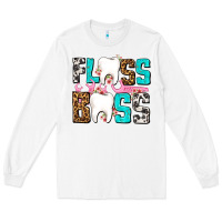 White floss boss Long Sleeve Tee - AdoDesignShop