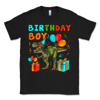 Black birthday boy t rex Classic Tee - Artiststas