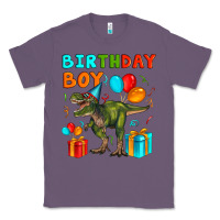 Lavender birthday boy t rex Classic Tee - Artiststas