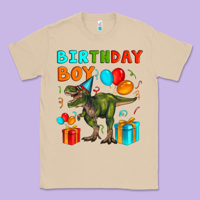 Birthday Boy T Rex Classic Tee Designed By Artiststas