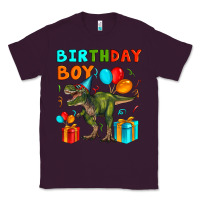 Plum birthday boy t rex Classic Tee - Artiststas