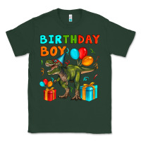 Sports Green birthday boy t rex Classic Tee - Artiststas