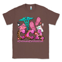 Chestnut cca  continuing care assistant with crocs Classic Tee - AdoDesignShop