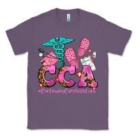 Lavender cca  continuing care assistant with crocs Classic Tee - AdoDesignShop