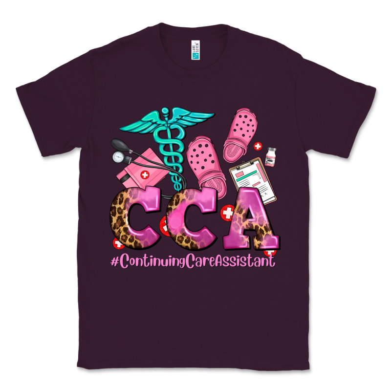 Cca  Continuing Care Assistant With Crocs Classic Tee by AdoDesignShop | Teevron