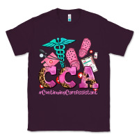 Plum cca  continuing care assistant with crocs Classic Tee - AdoDesignShop